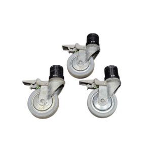 Ronford Baker Castor Wheels for Bazooka Base Set of 3